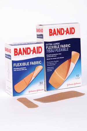 J&j Band-aid Flexible Fabric Adhesive Bandages