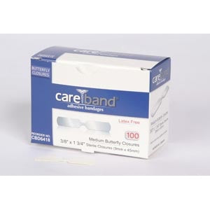 ASO Careband Butterfly Closure Bandages