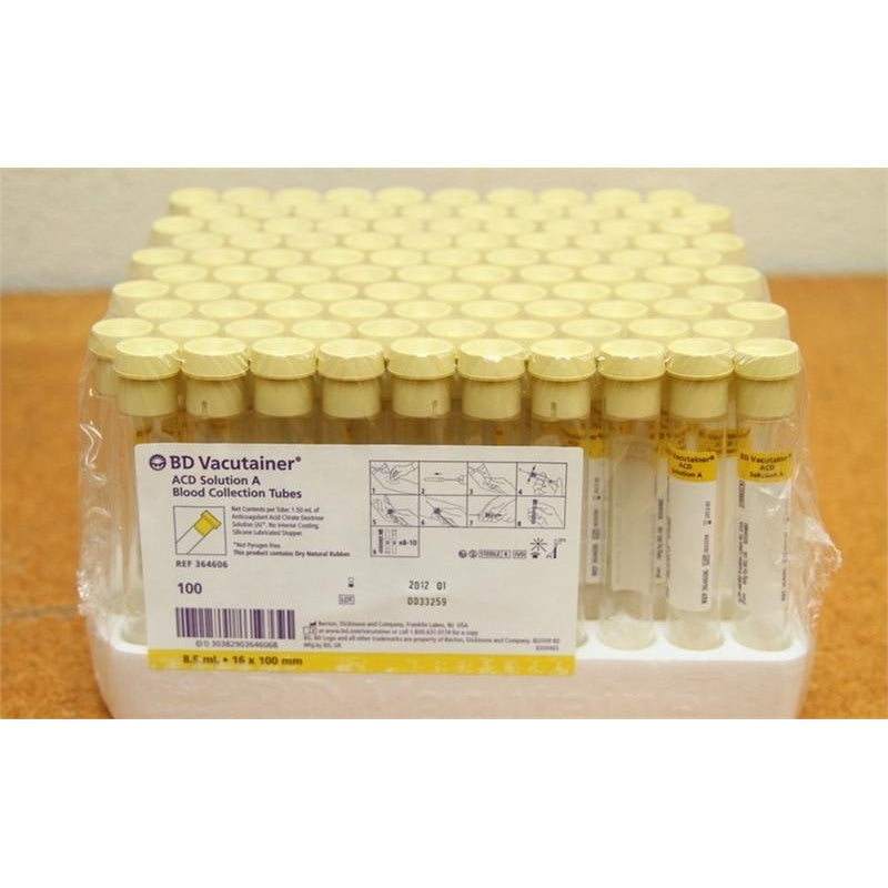 BD Vacutainer Acd Glass Tubes