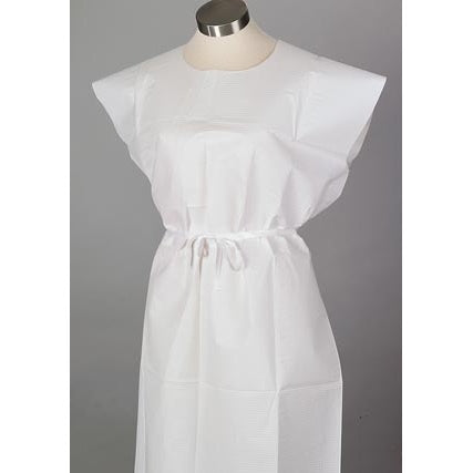 Tidi Tissue Poly Tissue Patient Gown